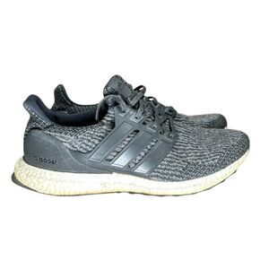 Adidas Mens Ultra Boost 3.0 Running Shoes Black S80731 Lace Up Low Top Size 9